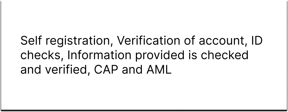 What are the rules for user registration?